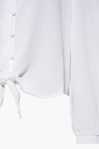 Blouse (lange mouwen) Ecru - ONLY®
