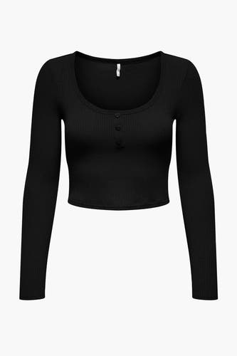 Top (lange mouwen) Zwart - ONLY®