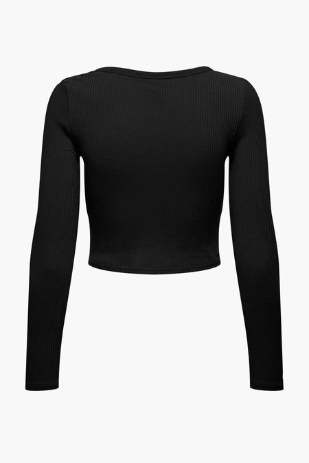 Top (lange mouwen) Zwart - ONLY®