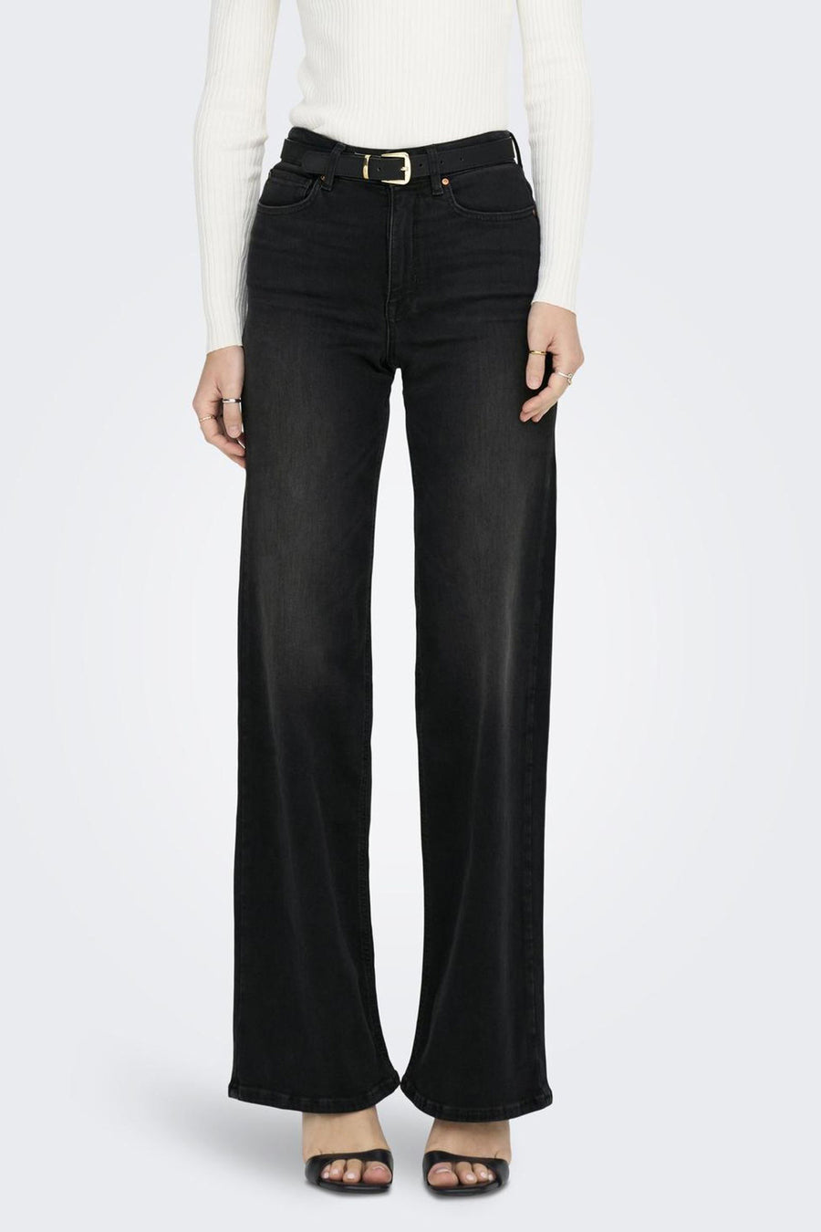 Jeans wide Black denim - ONLY®
