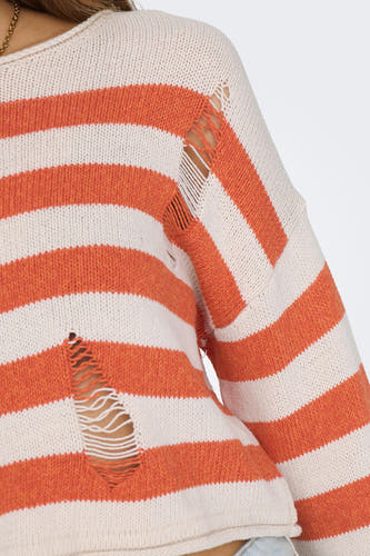 Trui met ronde hals Multicolor - ONLY®