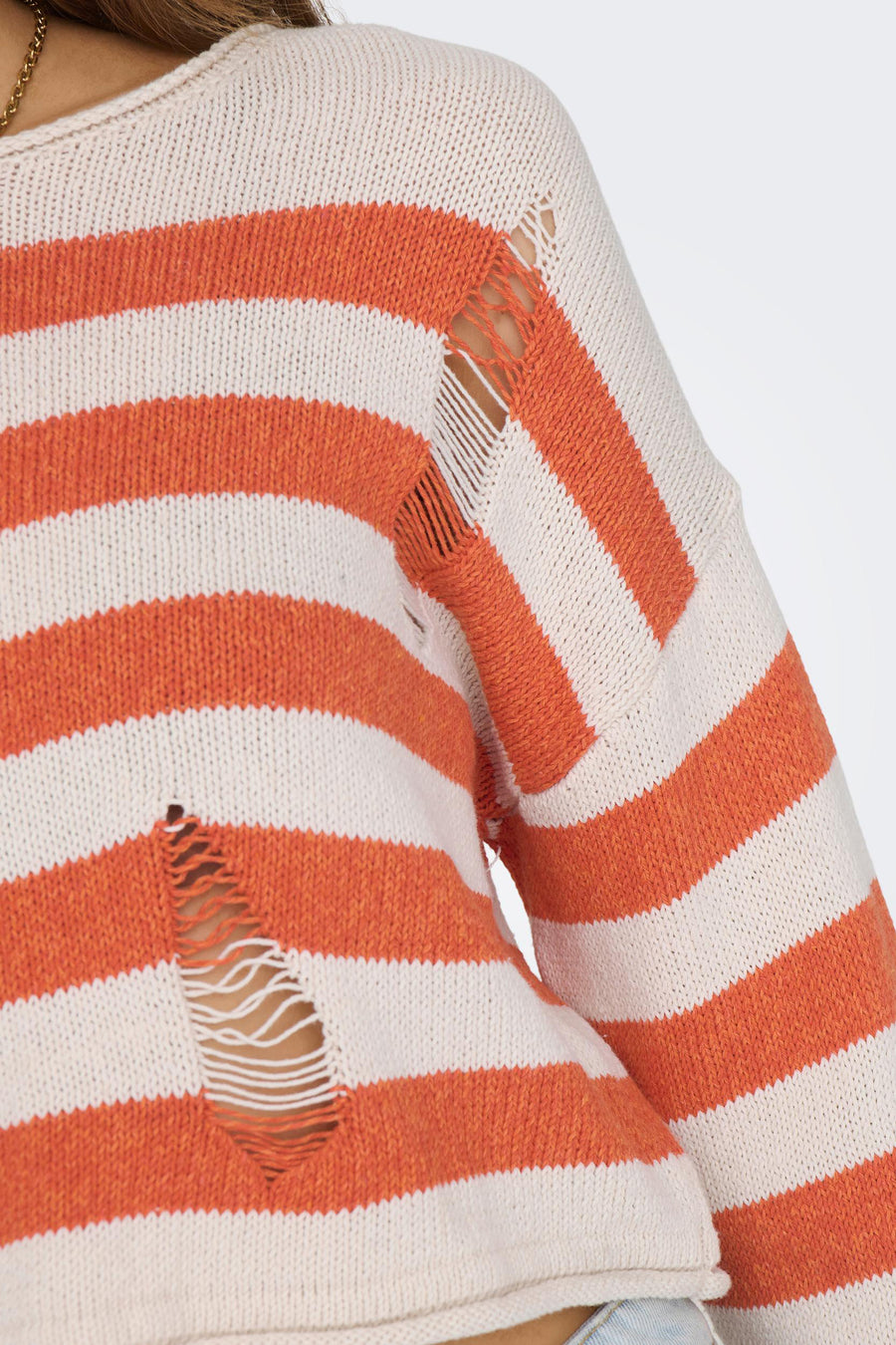 Trui met ronde hals Multicolor - ONLY®