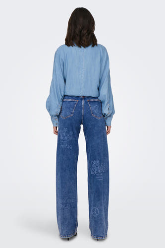 Jeans wide Mid blue denim - ONLY®