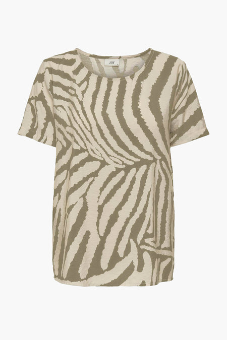 T-shirt (korte mouwen) Beige - JDY