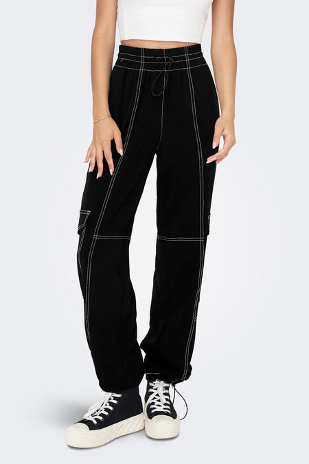Cargobroek Zwart - ONLY®