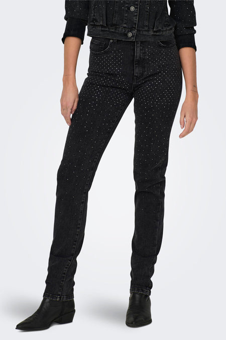 Mom Jeans Dark grey denim - ONLY®