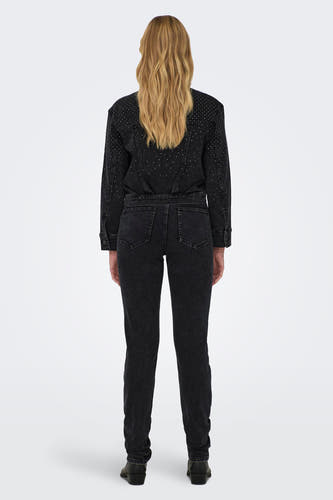 Mom Jeans Dark grey denim - ONLY®