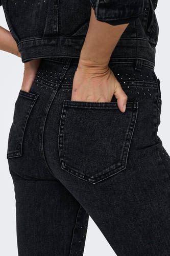 Mom Jeans Dark grey denim - ONLY®