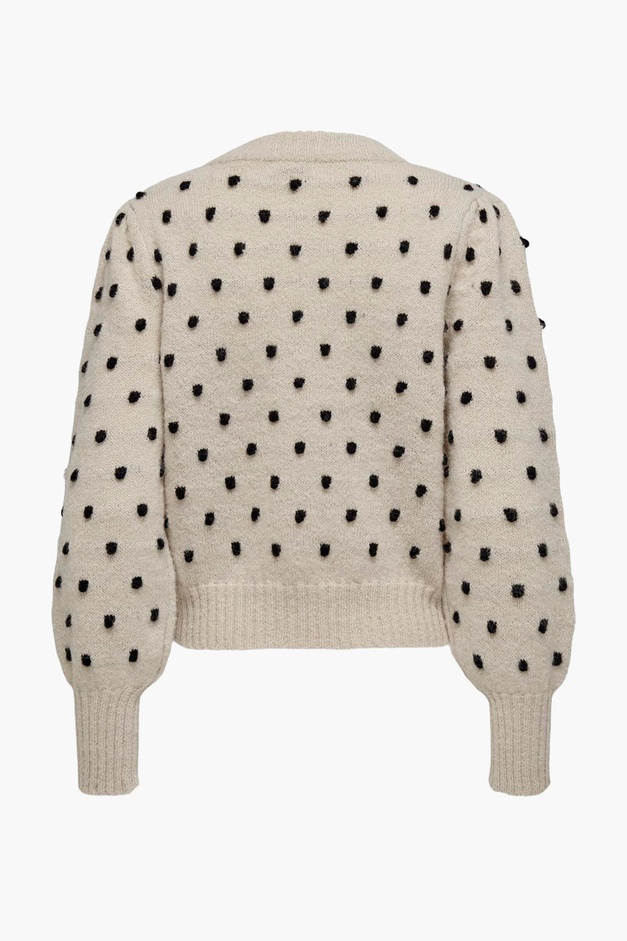 Trui met ronde hals Ecru - JDY