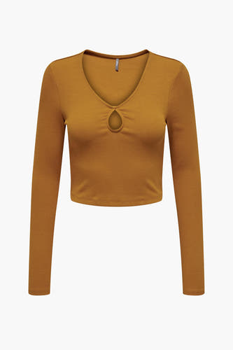 Top (lange mouwen) Bruin - ONLY®
