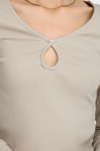 Top (lange mouwen) Bruin - ONLY®