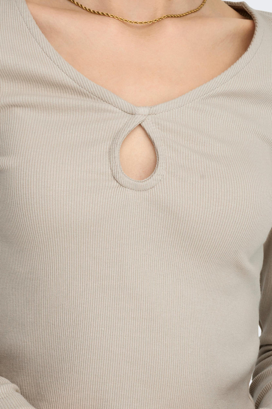 Top (lange mouwen) Bruin - ONLY®