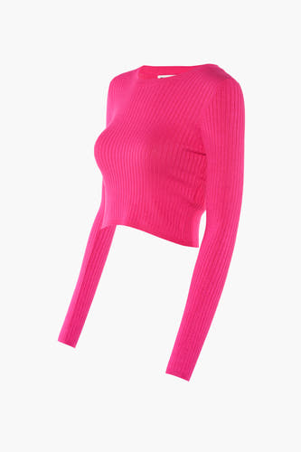 Trui met ronde hals Roze - ONLY®