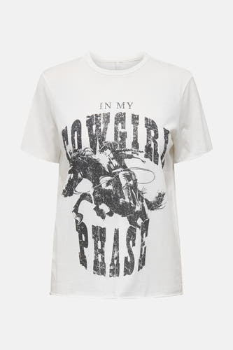 T-shirt (korte mouwen) Ecru - ONLY®