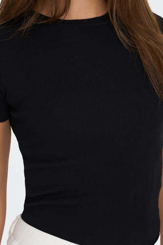 Top (korte mouwen) Zwart - JDY