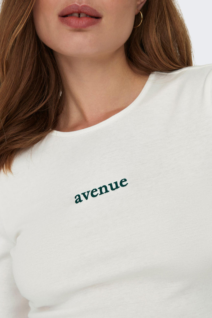 T-shirt (lange mouwen) Wit - ONLY®