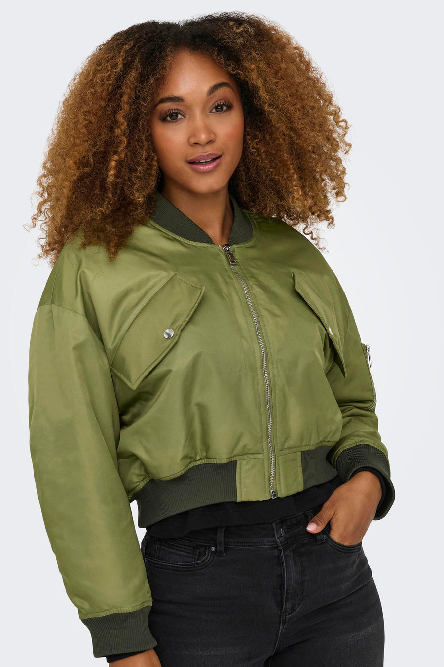 Korte jas Groen - ONLY®