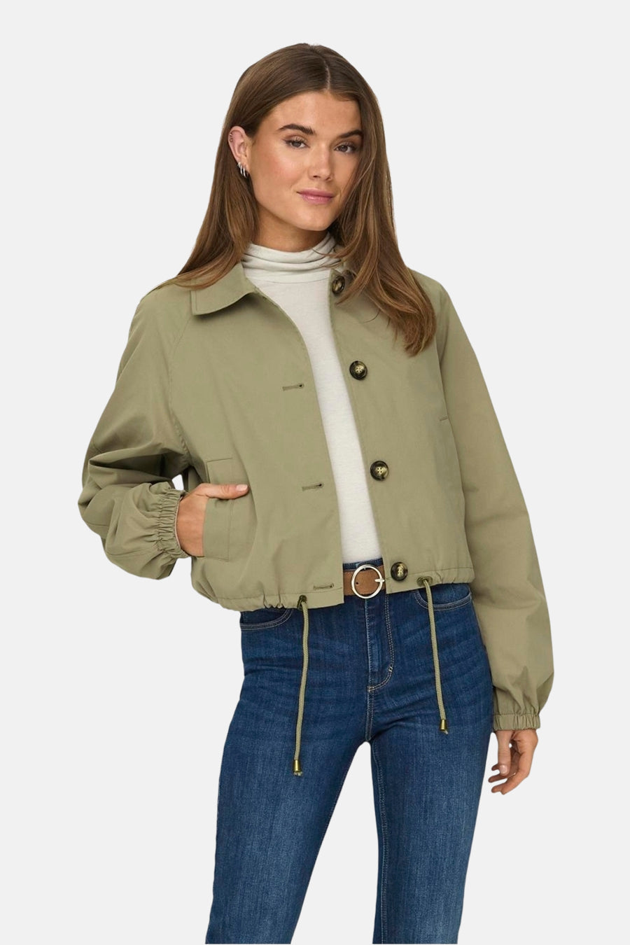 Korte jas Groen - ONLY®