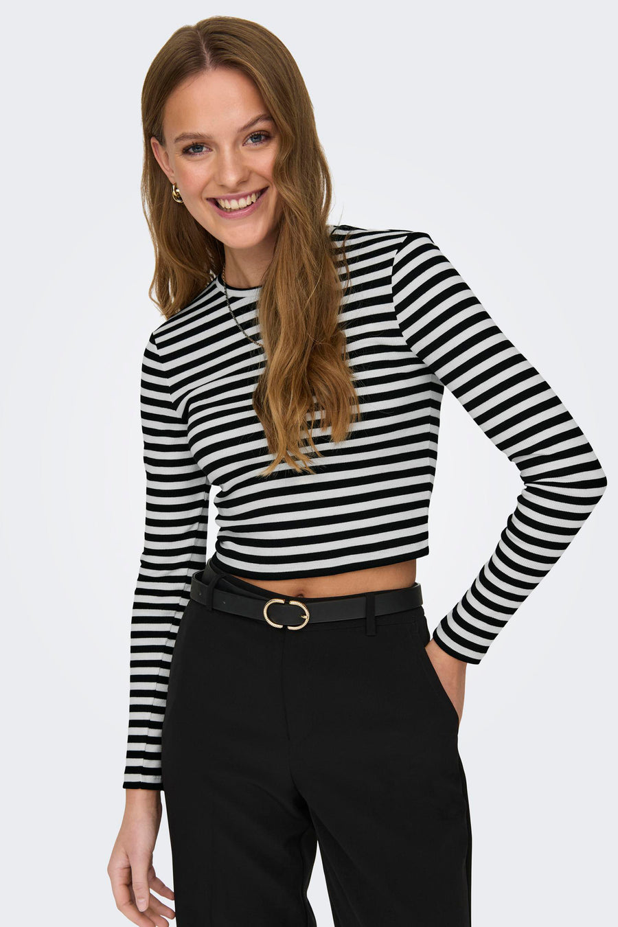 T-shirt (lange mouwen) Wit - ONLY®