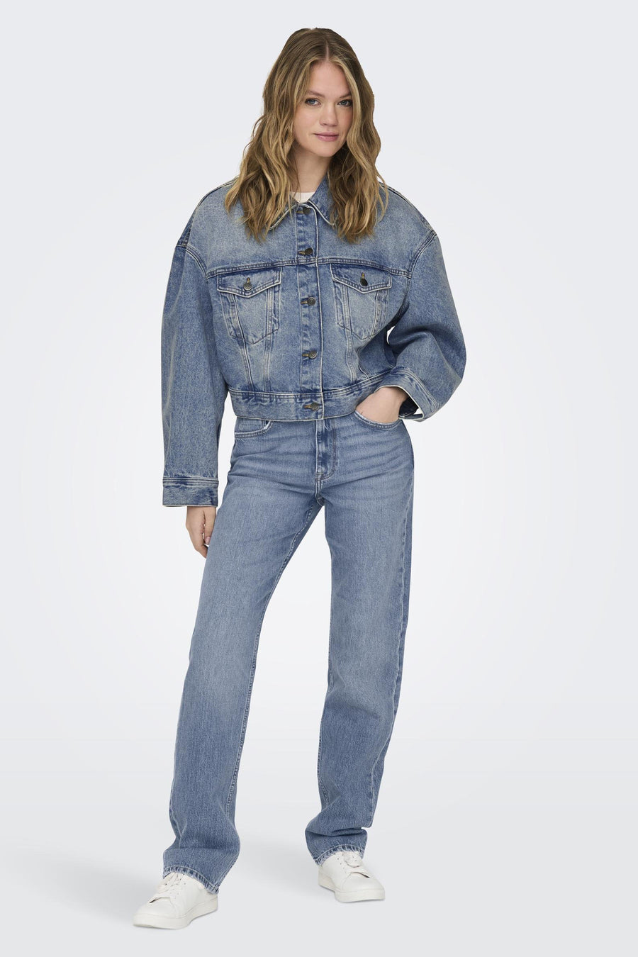 Jeansjas Mid blue denim - ONLY®