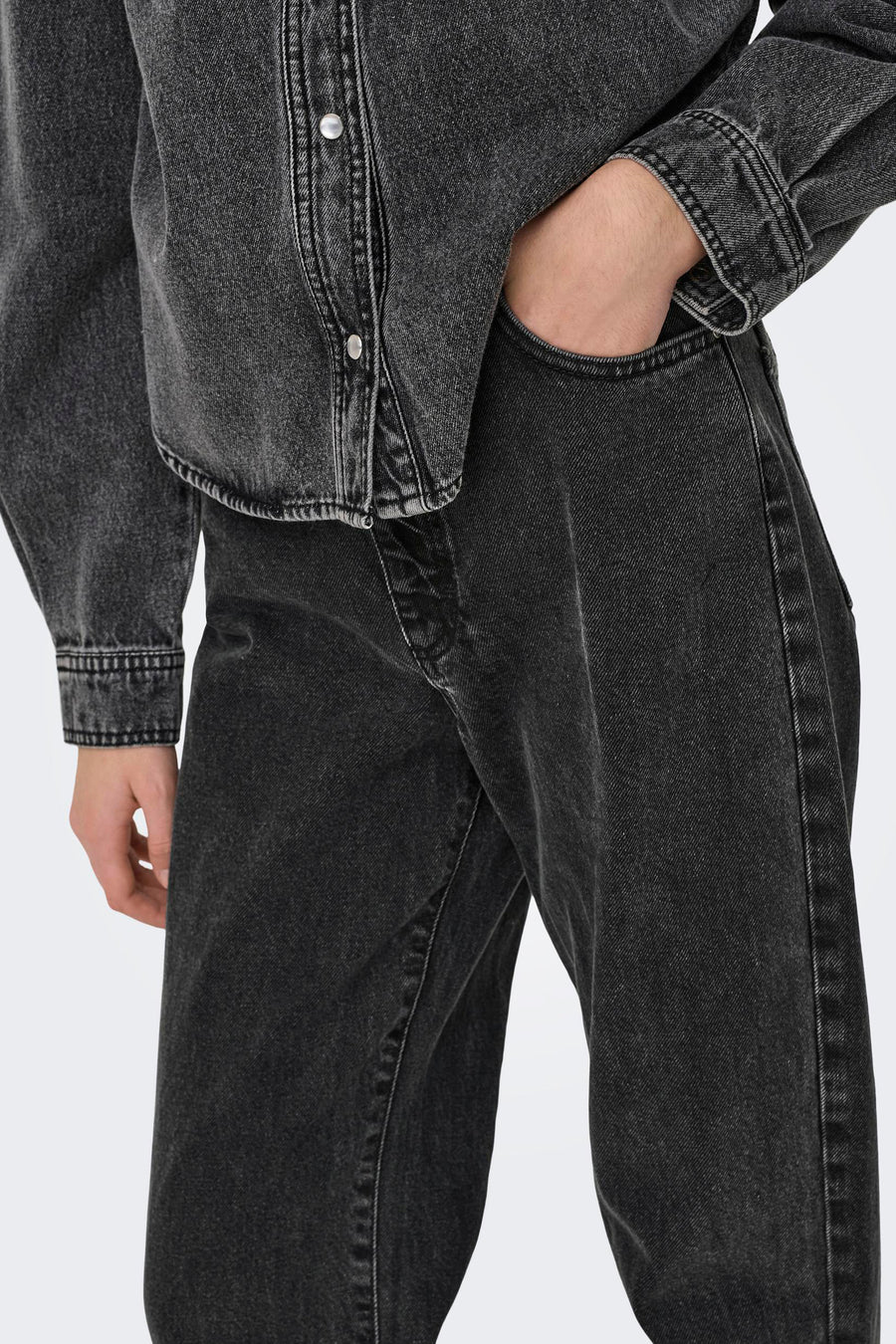 Jeans wide Zwart - ONLY®