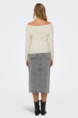 Trui (offshoulder) Wit - ONLY®
