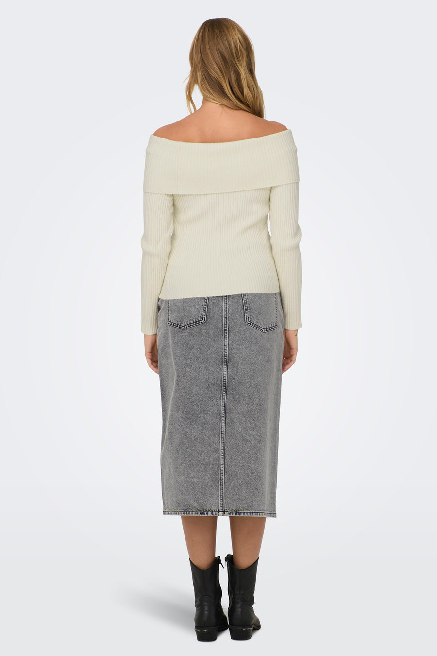 Trui (offshoulder) Wit - ONLY®