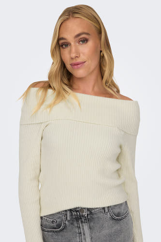 Trui (offshoulder) Wit - ONLY®