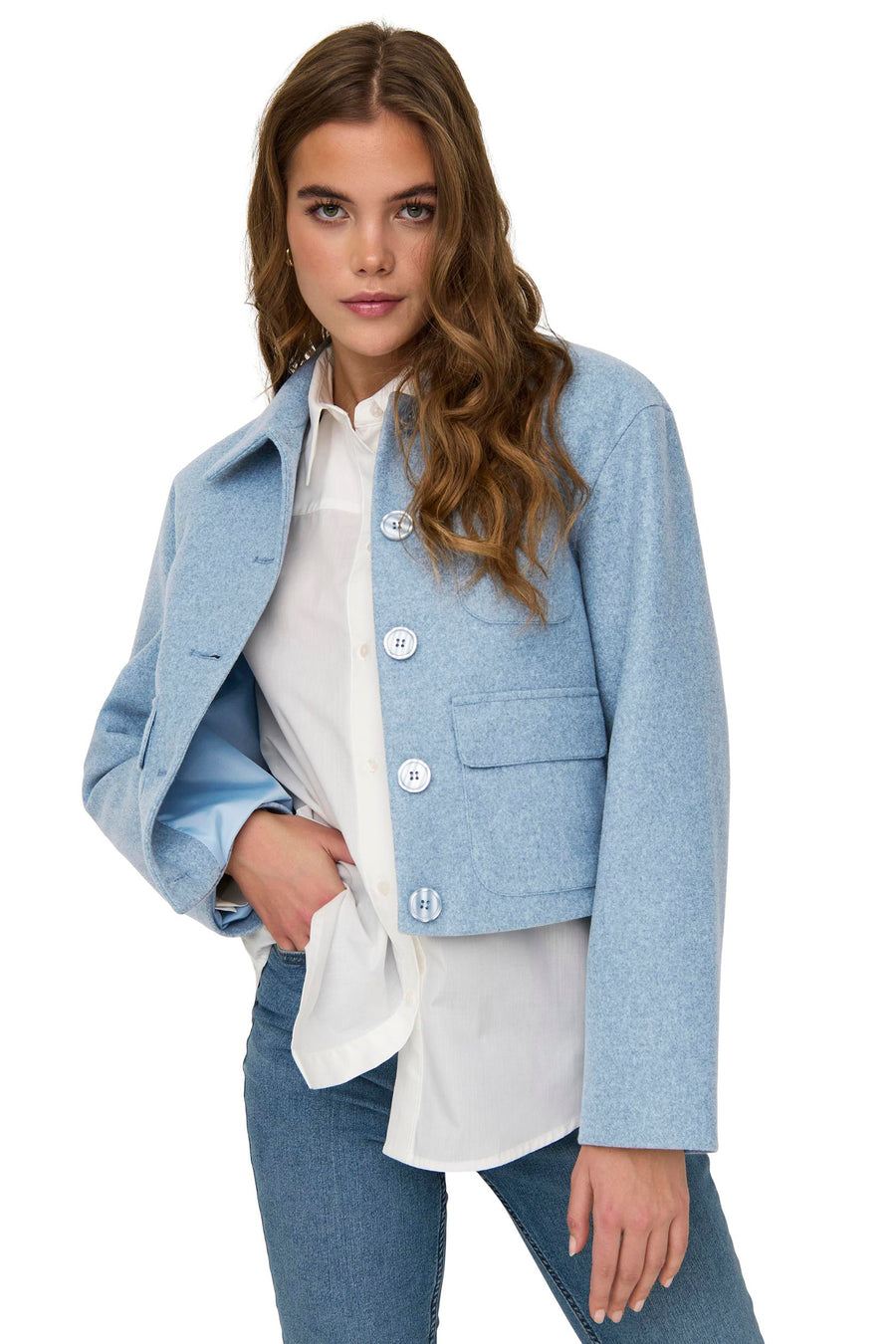 Jas - blauw