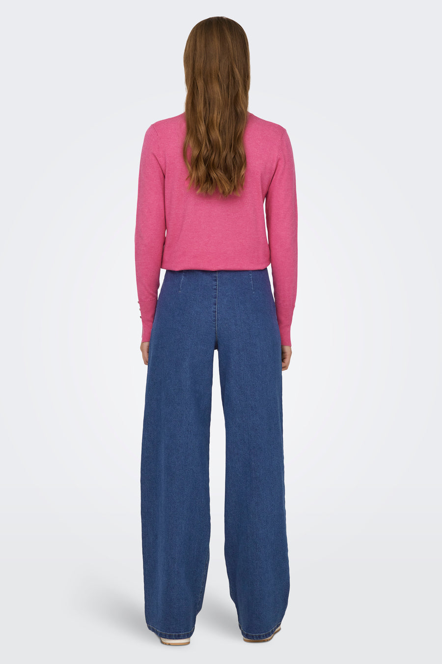 Jeans wide Mid blue denim - JDY