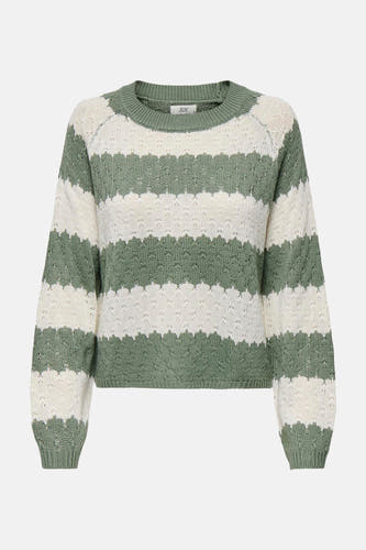 Trui met ronde hals Groen - JDY