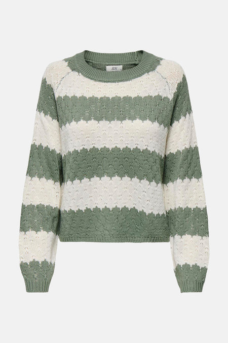 Trui met ronde hals Groen - JDY