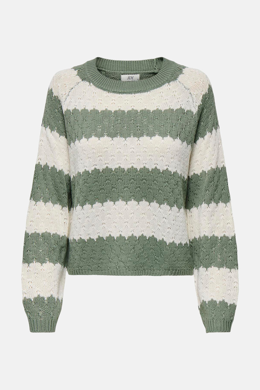 Trui met ronde hals Groen - JDY