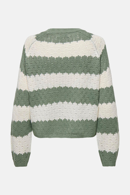 Trui met ronde hals Groen - JDY