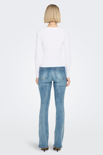 Top (lange mouwen) Wit - ONLY®