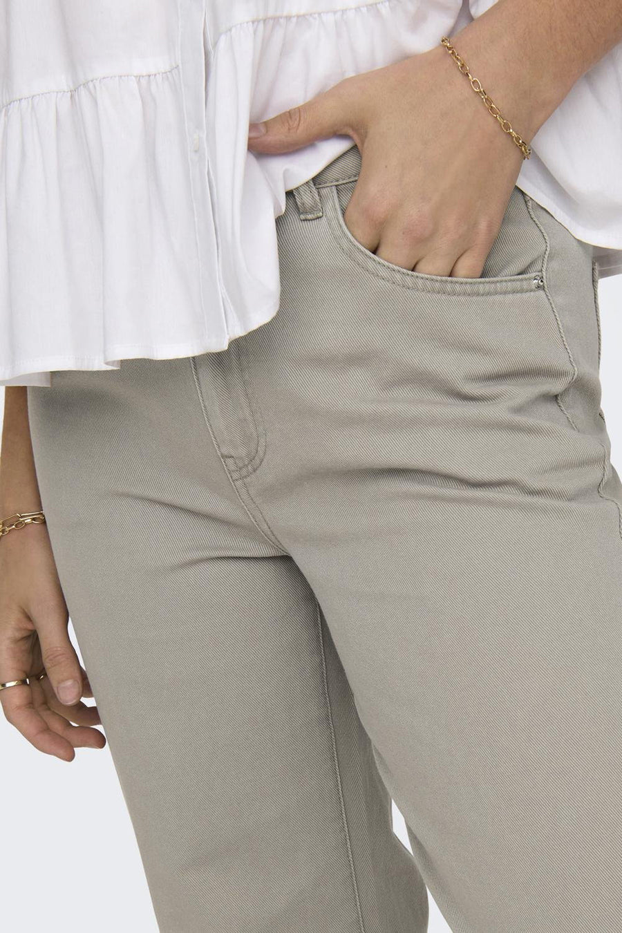 Colorbroek Beige - ONLY®