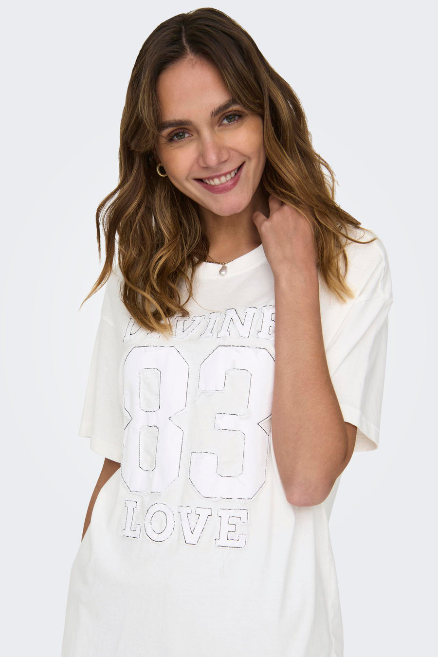 T-shirt (korte mouwen) Wit - ONLY®