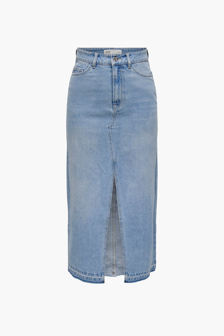 Rok (lang) Light blue denim - JDY