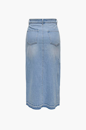 Rok (lang) Light blue denim - JDY