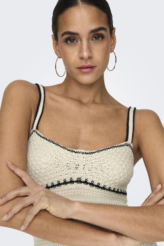 Kleedjes zonder mouwen Ecru - ONLY®