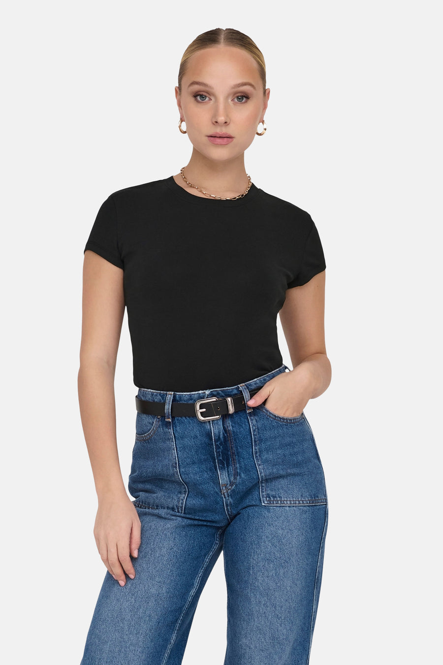 Top (korte mouwen) Zwart - ONLY®