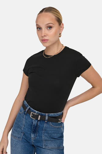 Top (korte mouwen) Zwart - ONLY®