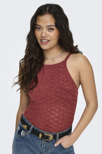 Top (spaghettibandjes) Rood - ONLY®