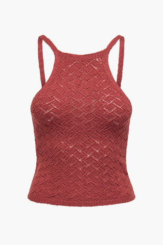 Top (spaghettibandjes) Rood - ONLY®