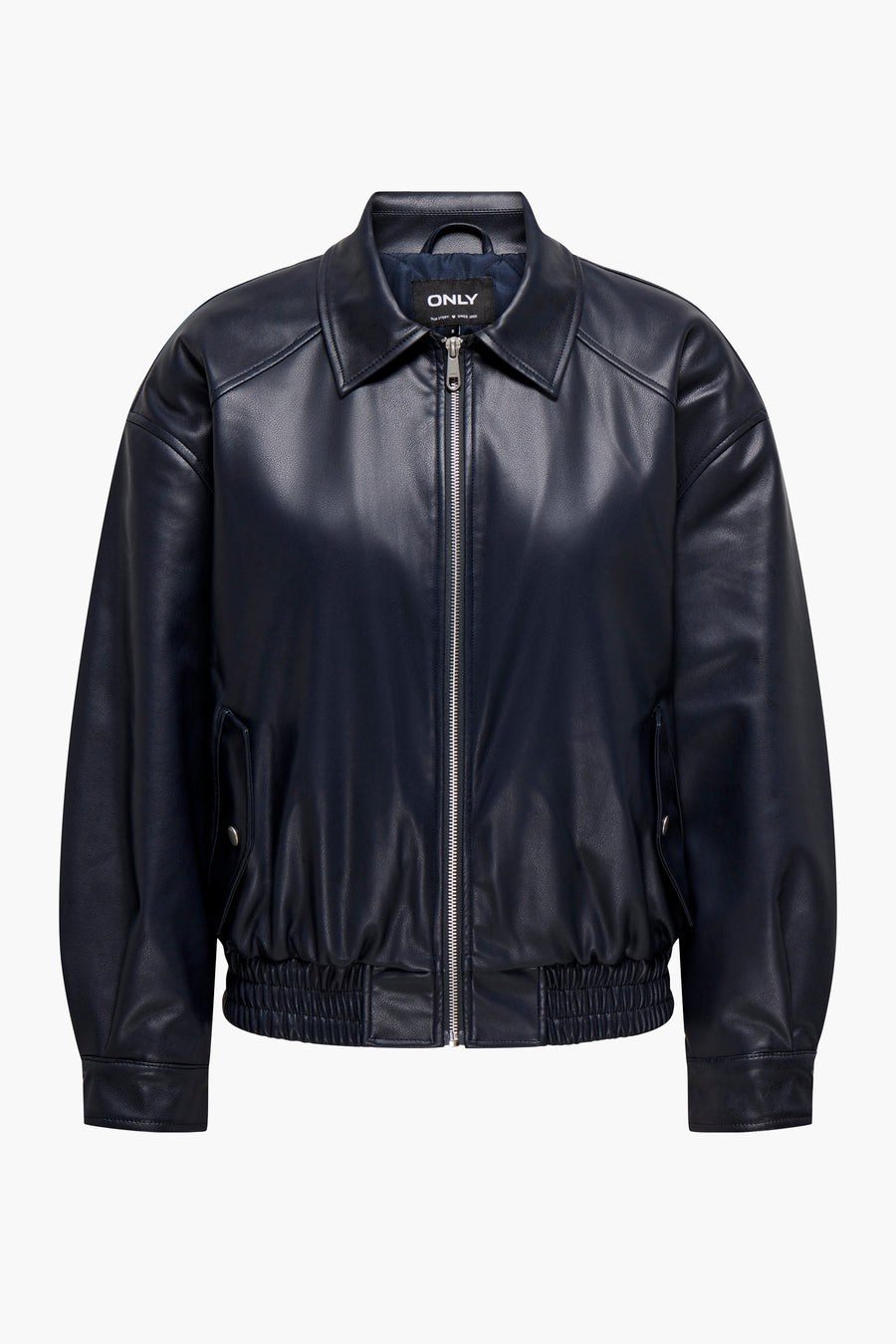 Lederen jas Blauw - ONLY®