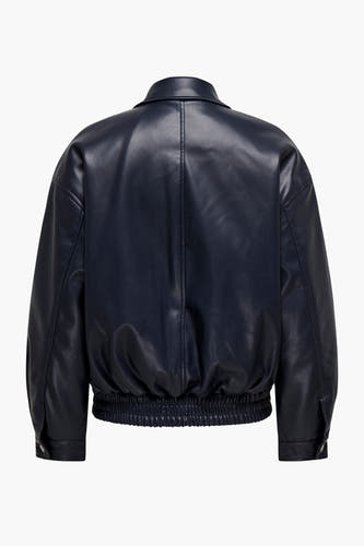 Lederen jas Blauw - ONLY®