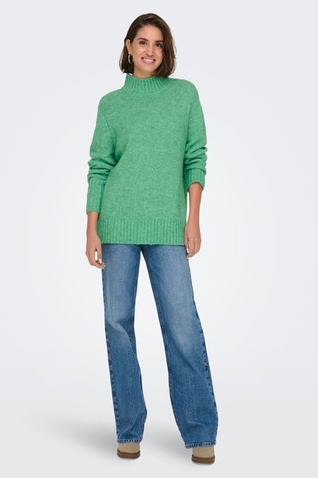 Trui met rolkraag Groen - ONLY®