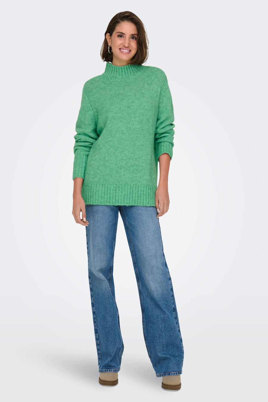 Trui met rolkraag Groen - ONLY®