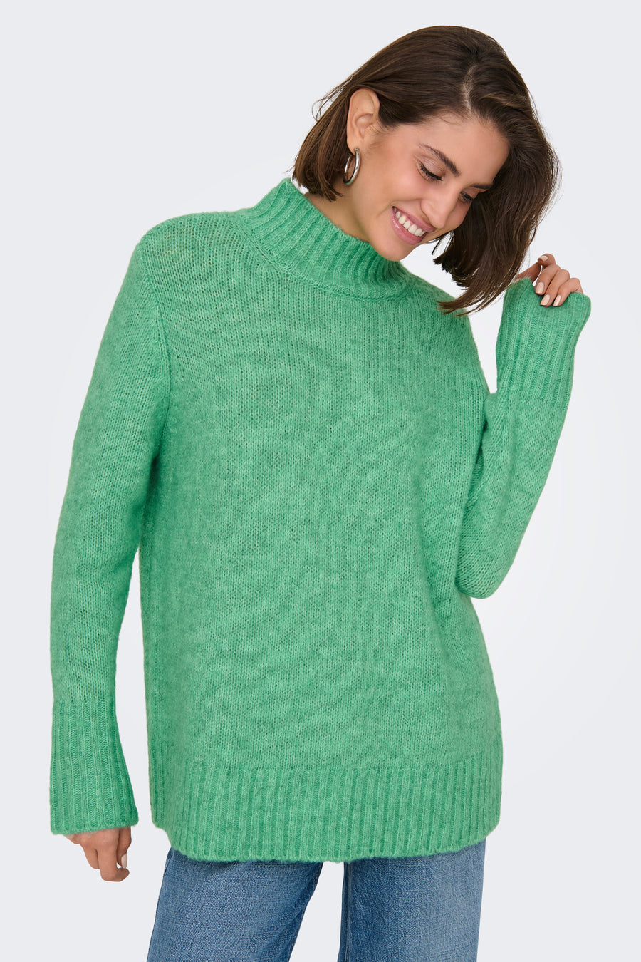 Trui met rolkraag Groen - ONLY®