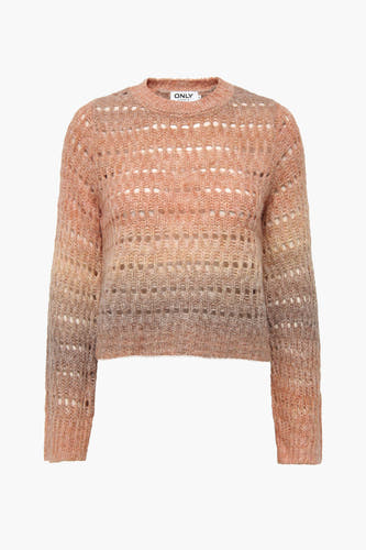 Trui met ronde hals Oranje - ONLY®